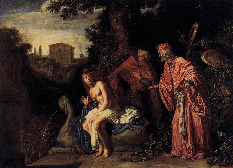 Pieter Lastman Susanna and the Elders oil painting image